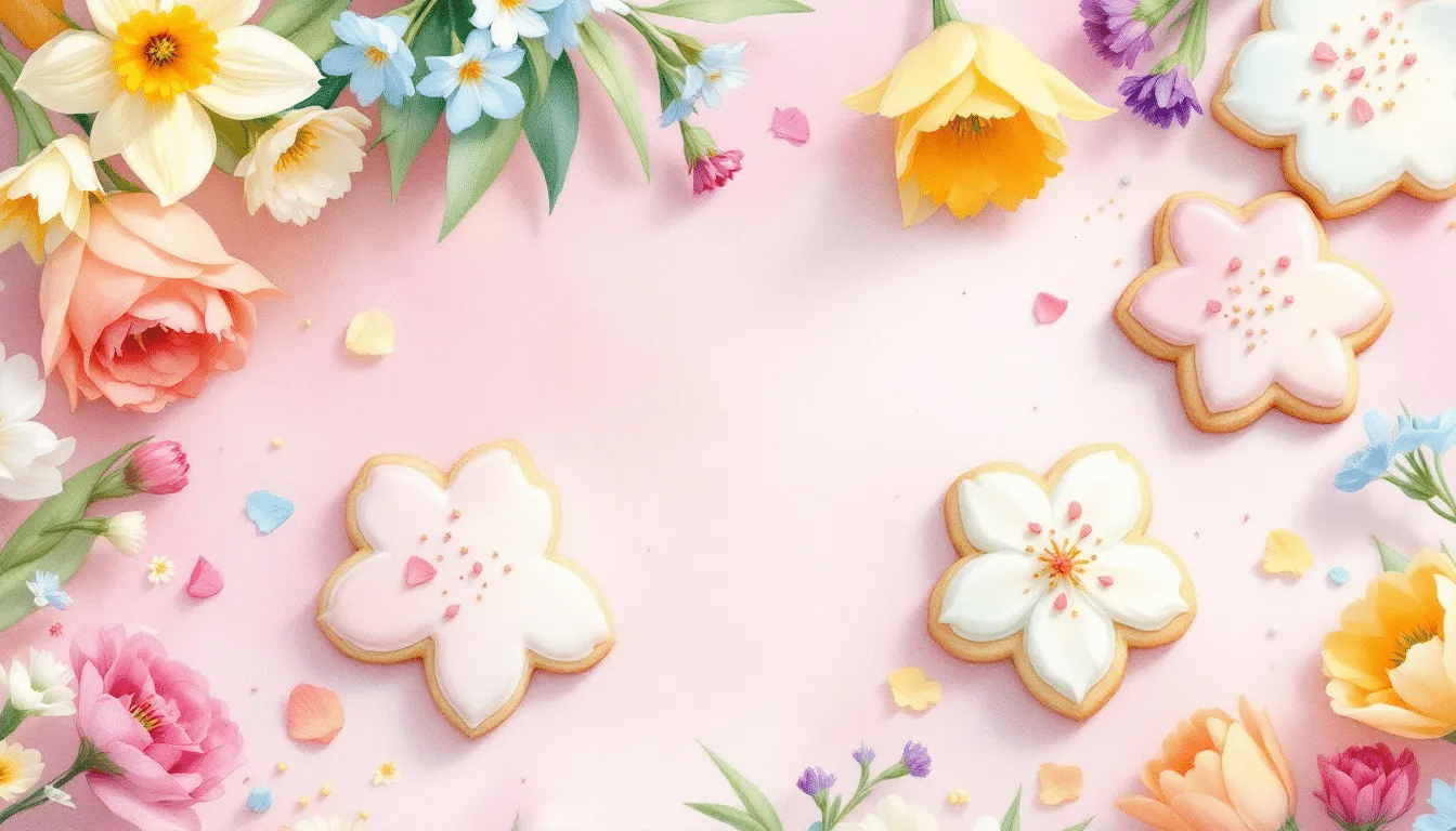 Floral-infused sweets that capture the essence of spring.