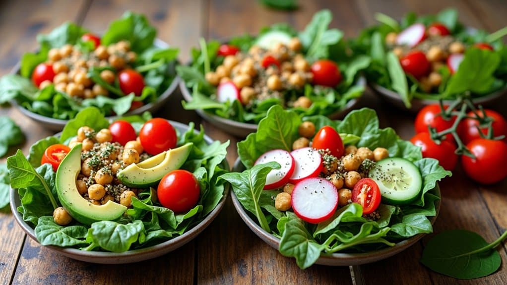 fat burning spring salad ingredients