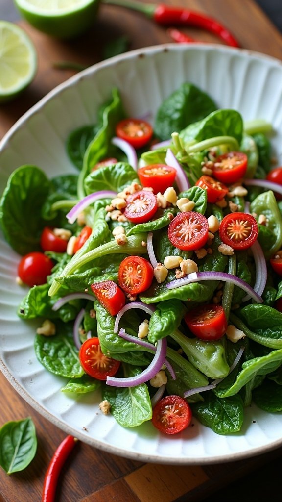 Filipino spicy sweet potato salad