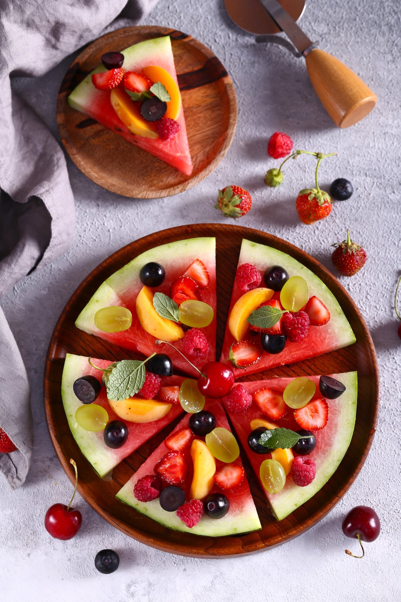 Fruit Pizza Watermelon