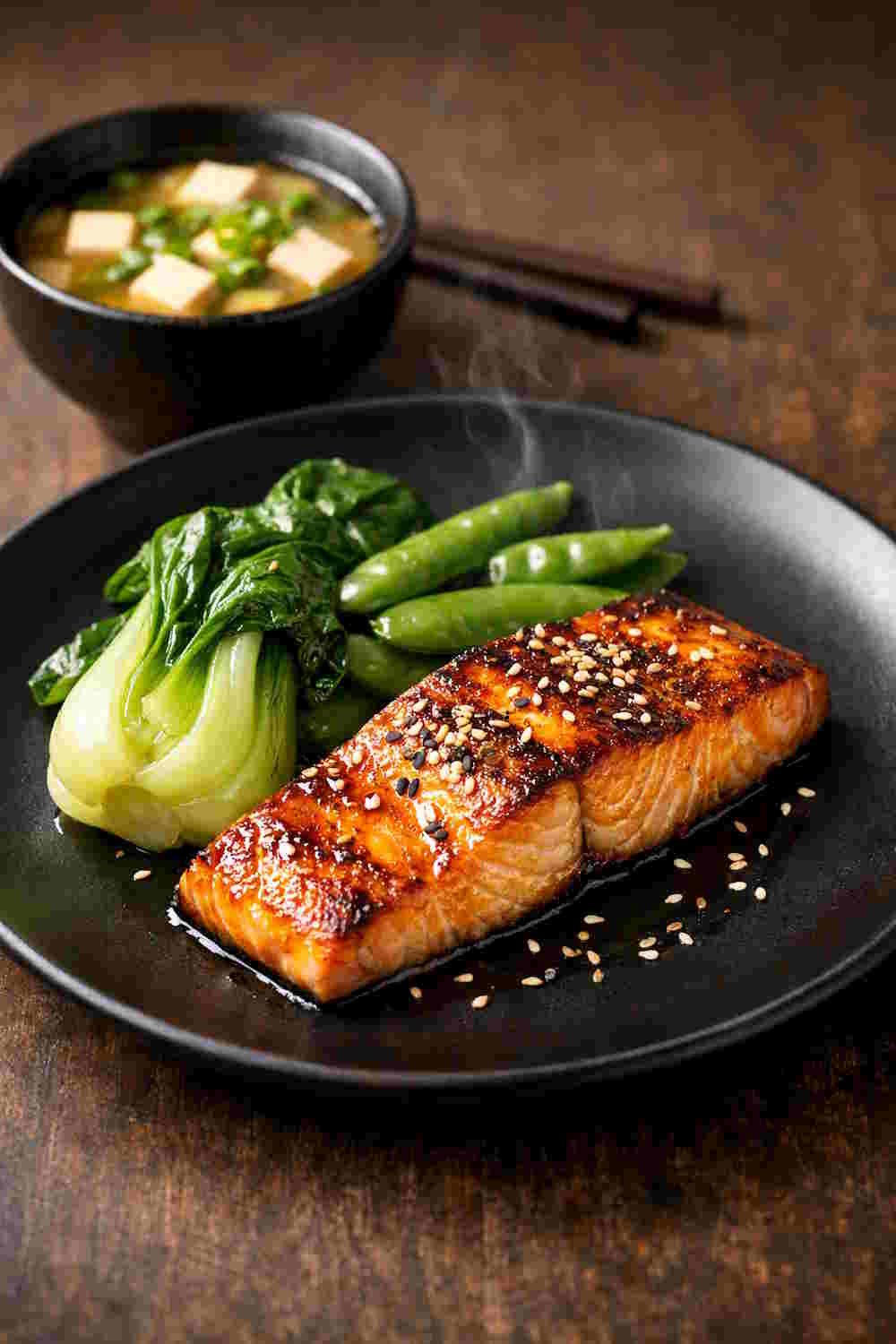 5 Low-Glycemic Japanese Lunches | Keto &Amp; Diabetic-Friendly 2 Grilled miso-glazed salmon fillet