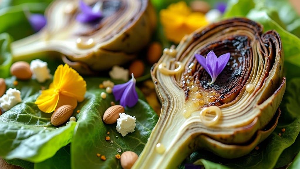 grilled artichoke salad recipe