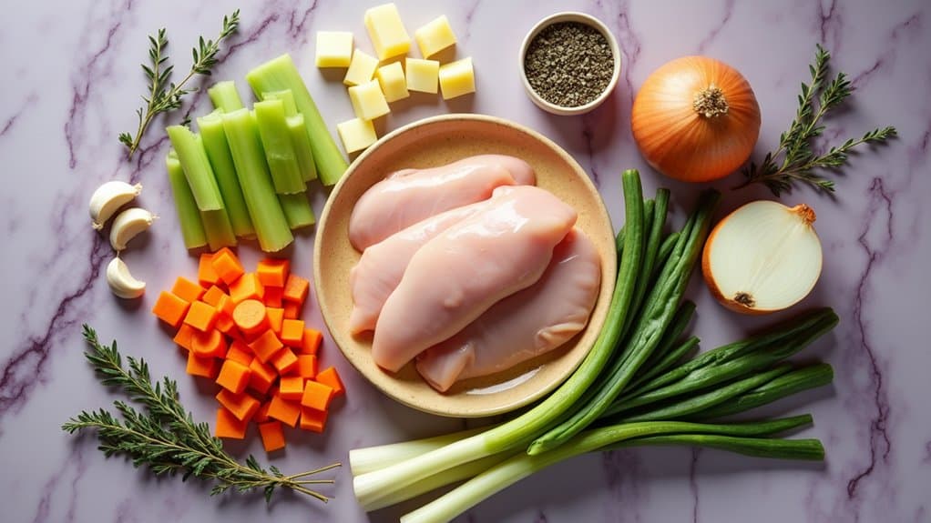 hearty chicken noodle soup