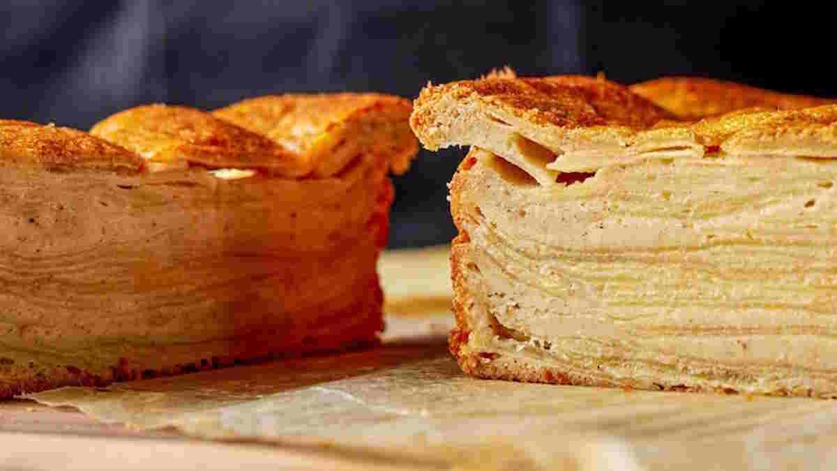 invisible apple cake