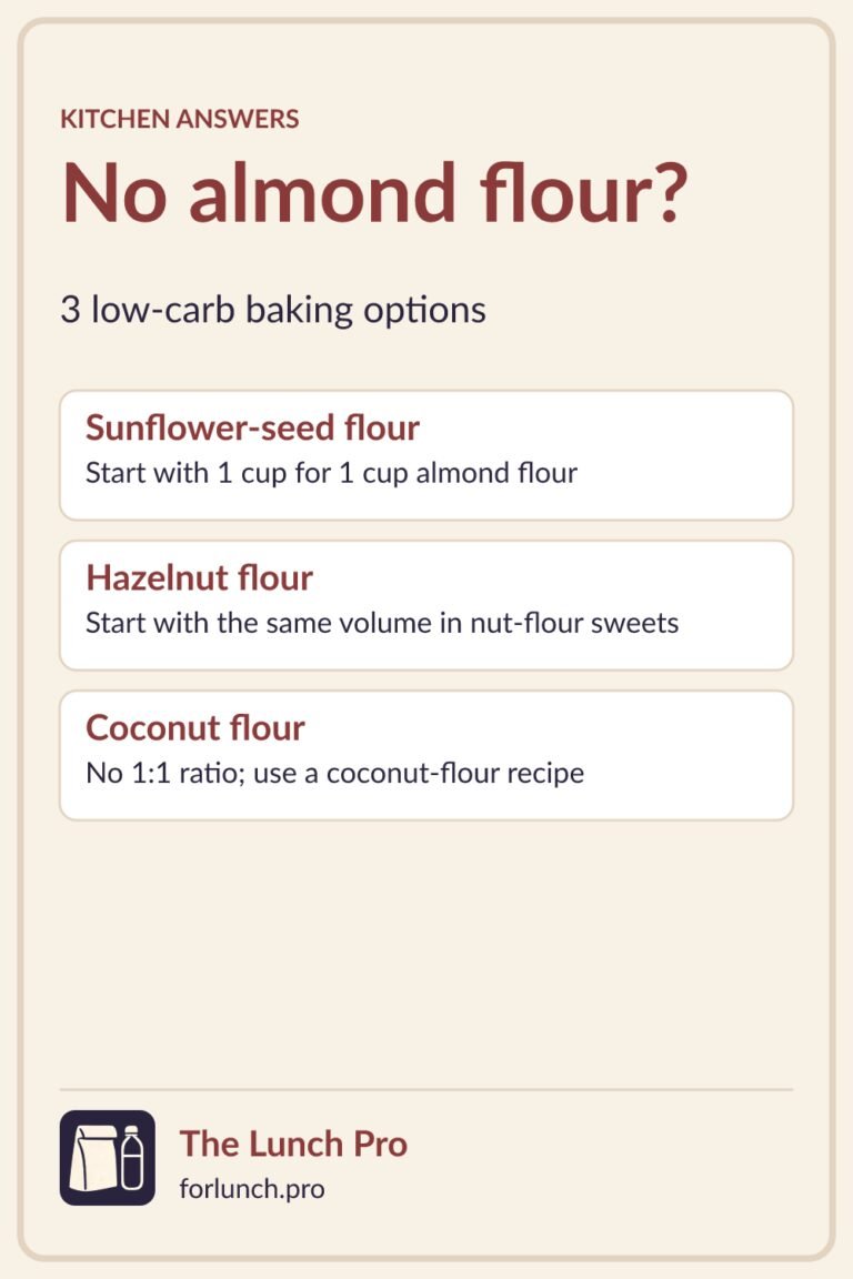 en substitute for almond flour