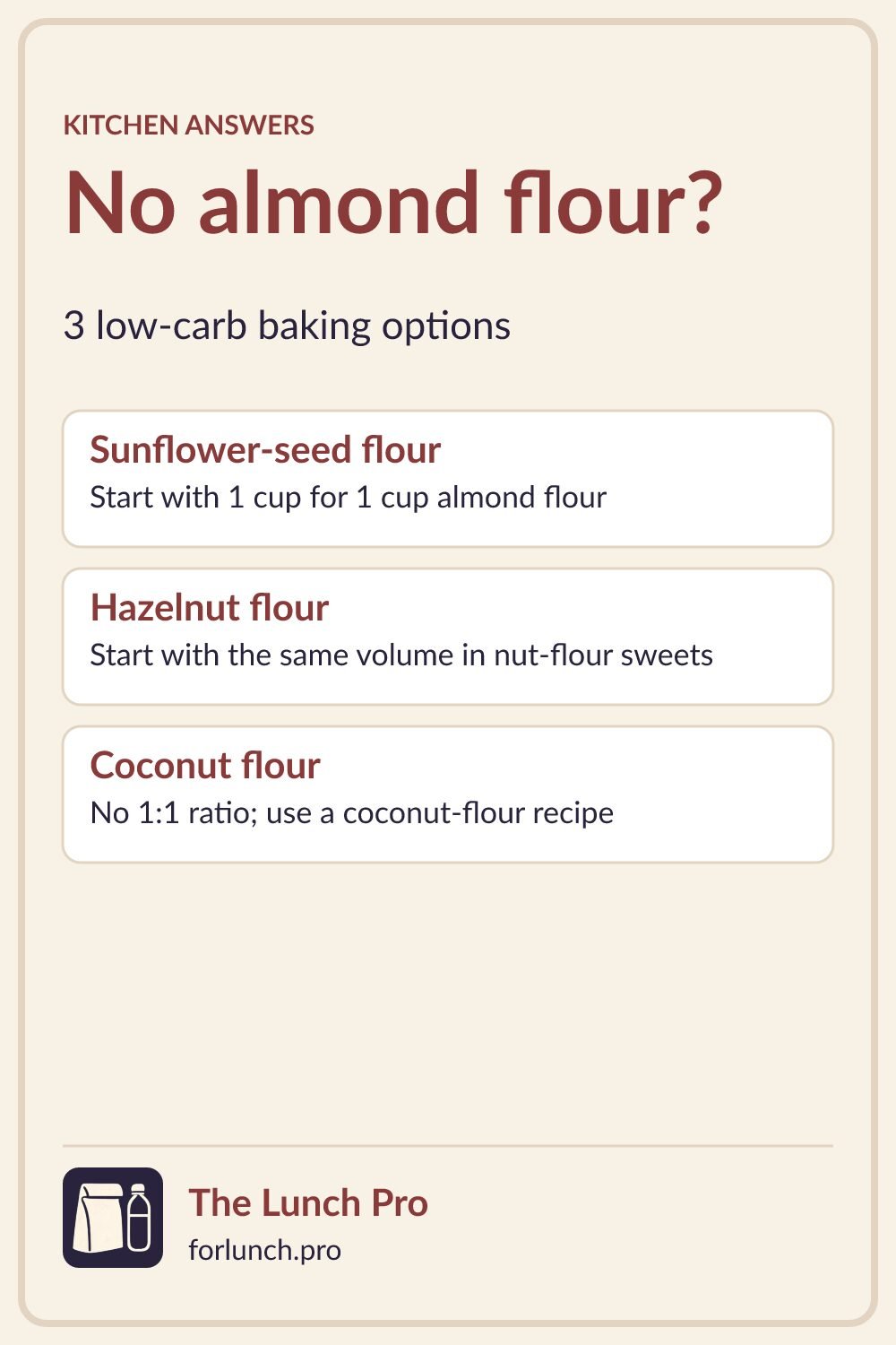 en substitute for almond flour