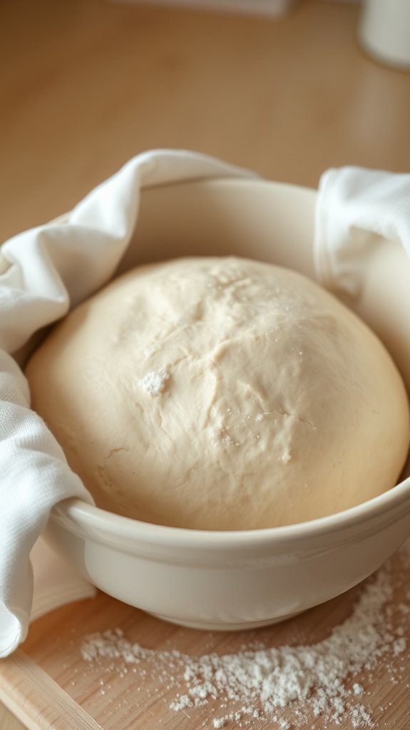 knead dough let rise