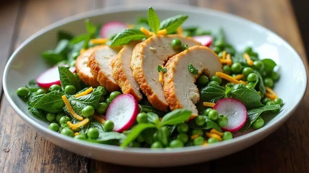 low calorie chicken salads