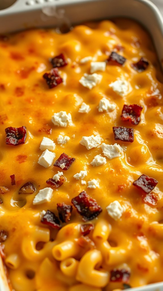 Irresistible Gourmet Bacon Mac And Cheese With Caramelized Onions &Amp; Gorgonzola 5 melt butter stir flour