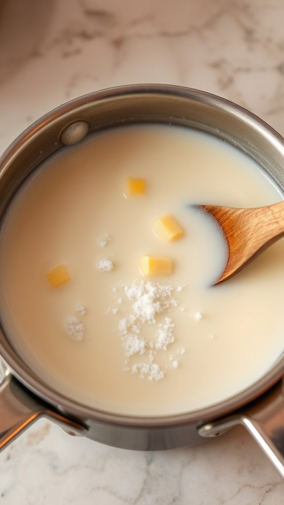 milk mixture for rolls