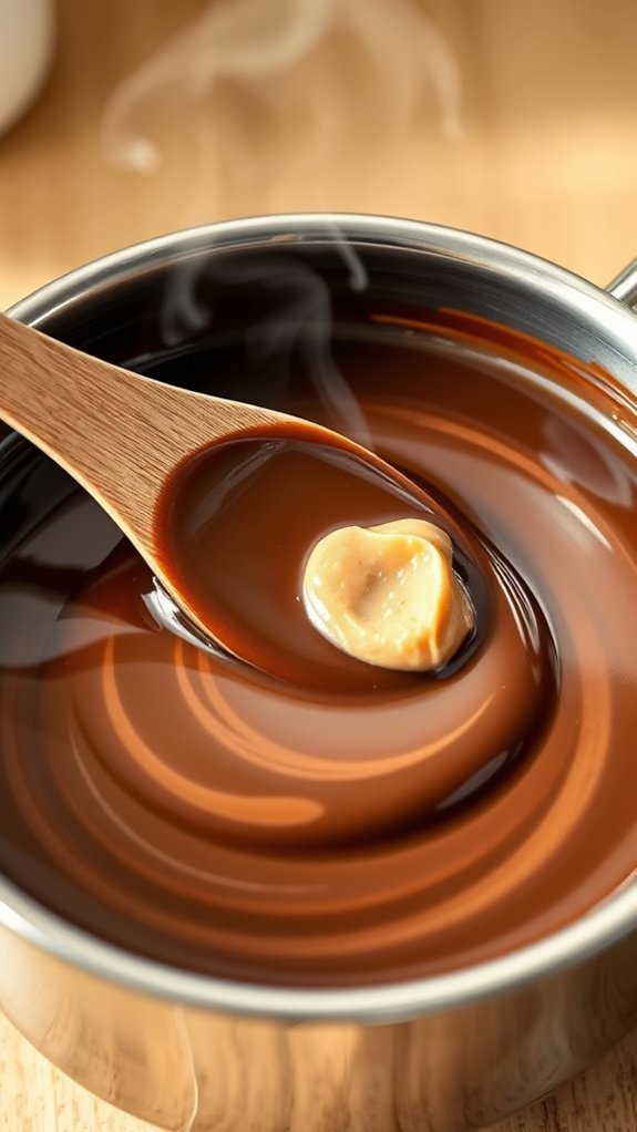 Mississippi Mud Sauce 5 peanut butter transforms into velvet