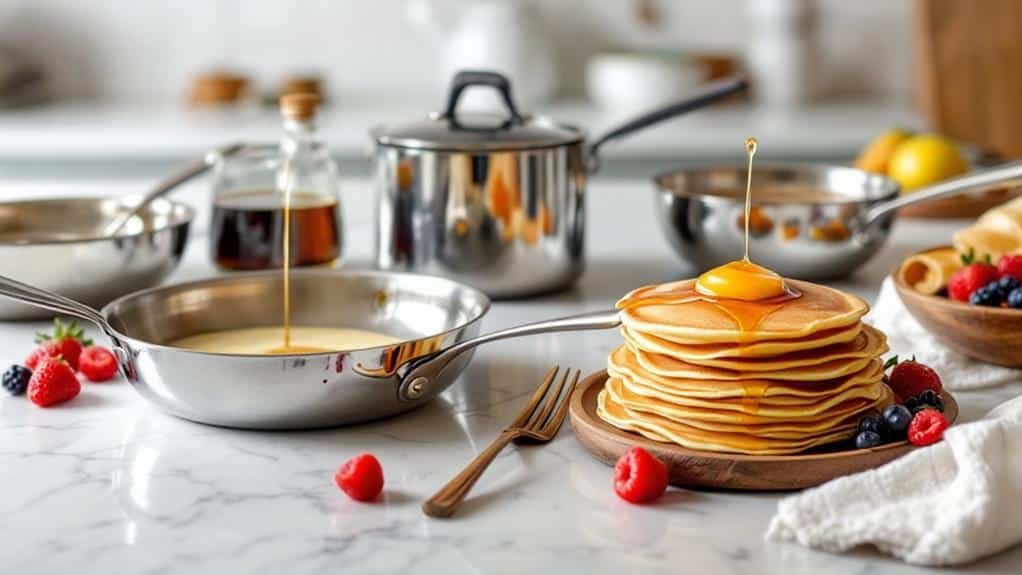 perfect pancakes and crepes