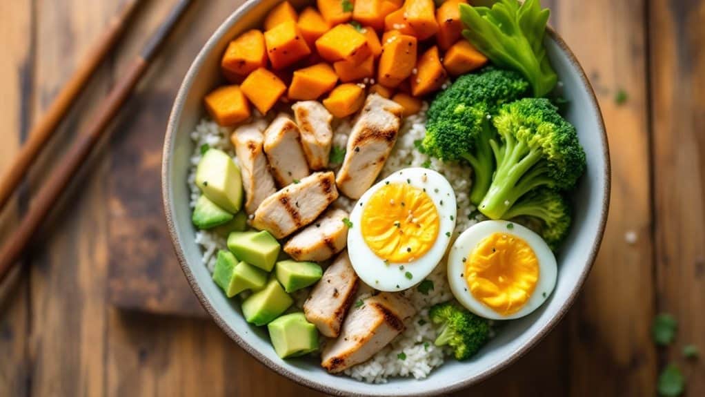 perfect protein rice bowls