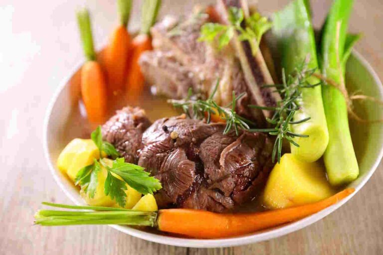 pot-au-feu Hearty meat and vegetable stew