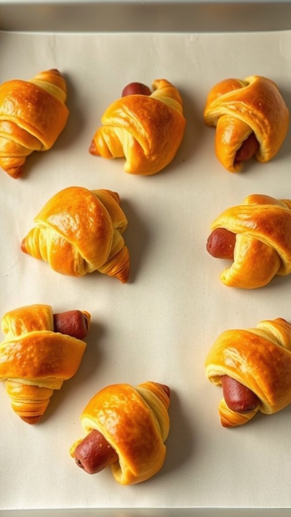 Pigs In A Blanket For Big Kids....also Called Hogs In A Sleeping Bag 2 preheat oven to 375 f