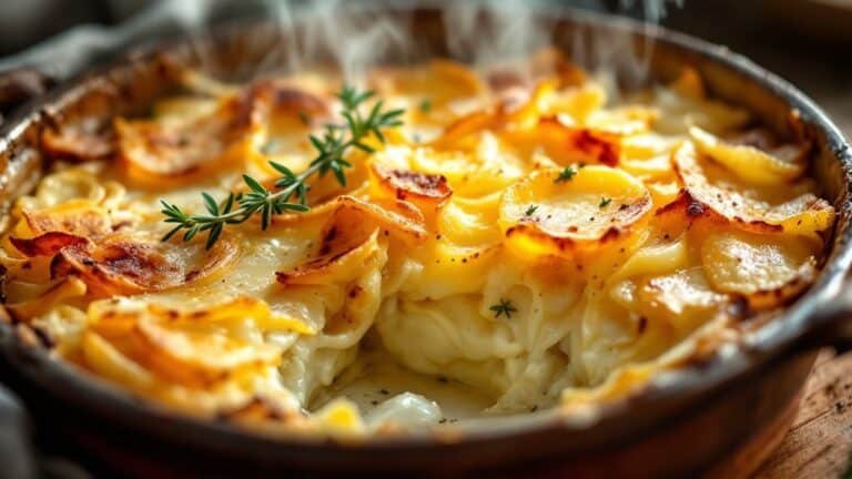 quick daikon root gratins