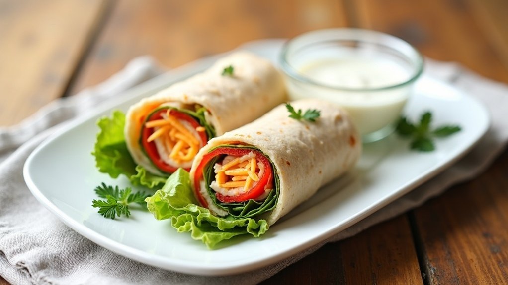 quick diabetic turkey roll ups
