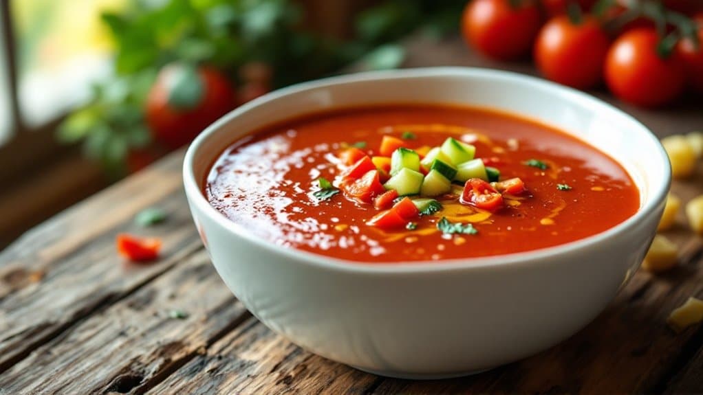 10 minute gazpacho