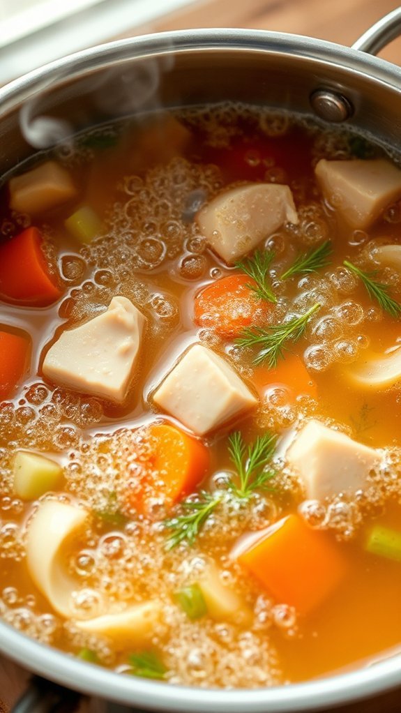 Bubbe'S Authentic Jewish Chicken Soup Recipe 4 rolling boil reveals magic