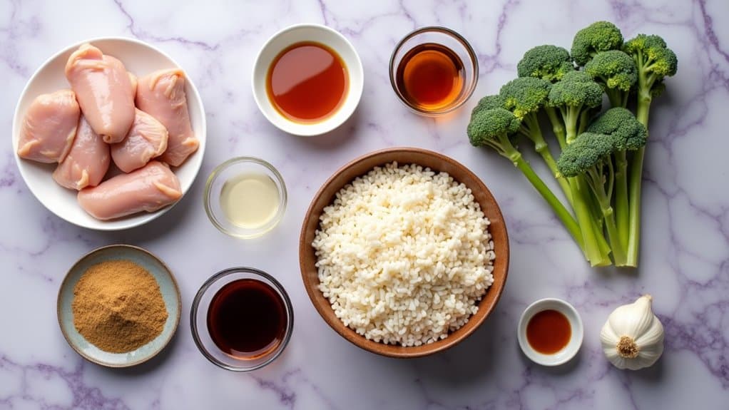 savory chicken teriyaki bowl