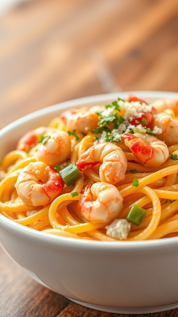 30-Minute Creamy Seafood Pasta (Better Than Restaurant!) 4 simmer for flavor development