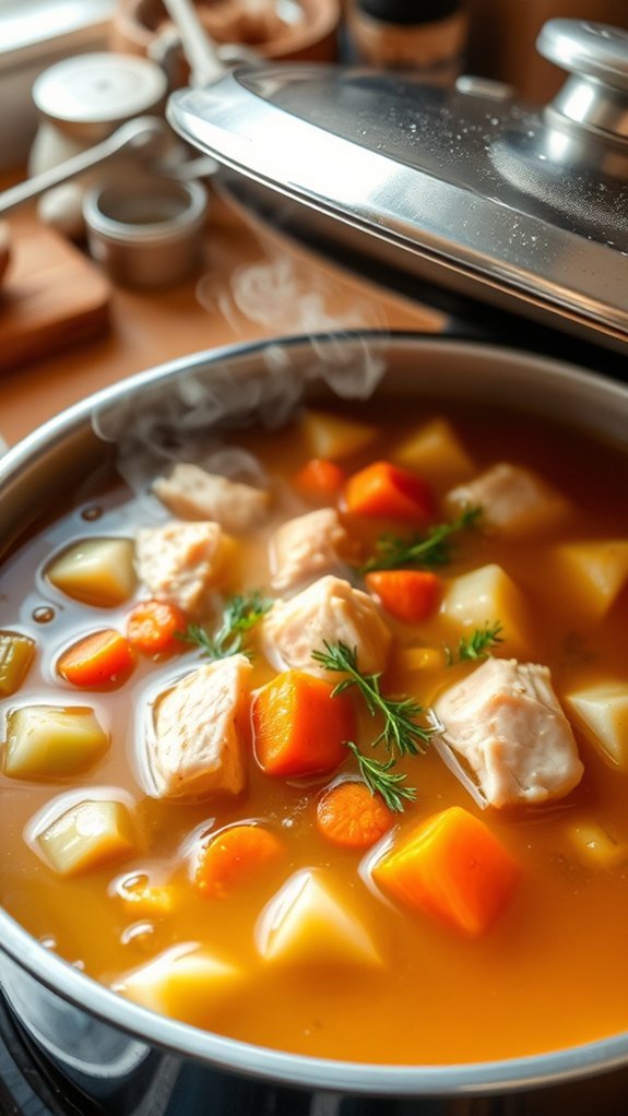 Bubbe'S Authentic Jewish Chicken Soup Recipe 5 simmer gently for hours