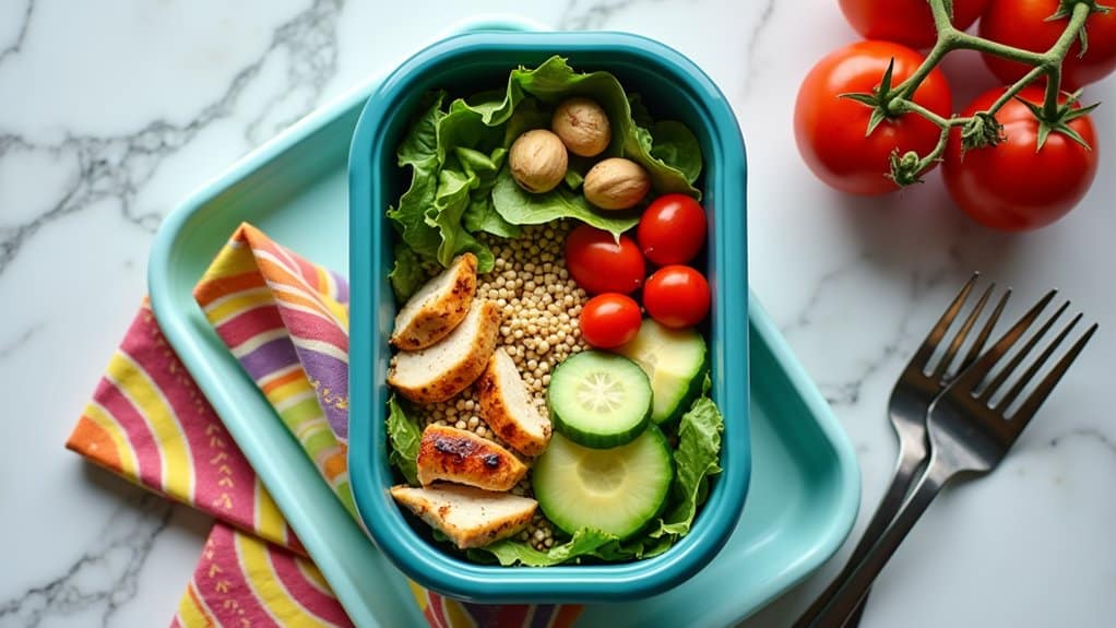 simple office perfet packed lunch ideas