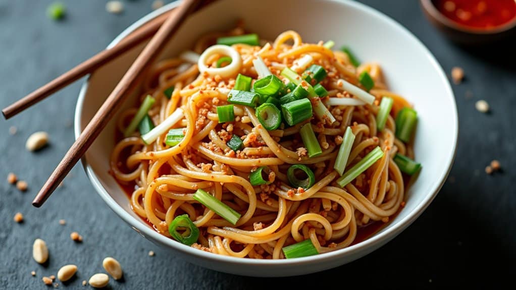 Szechuan noodle salad