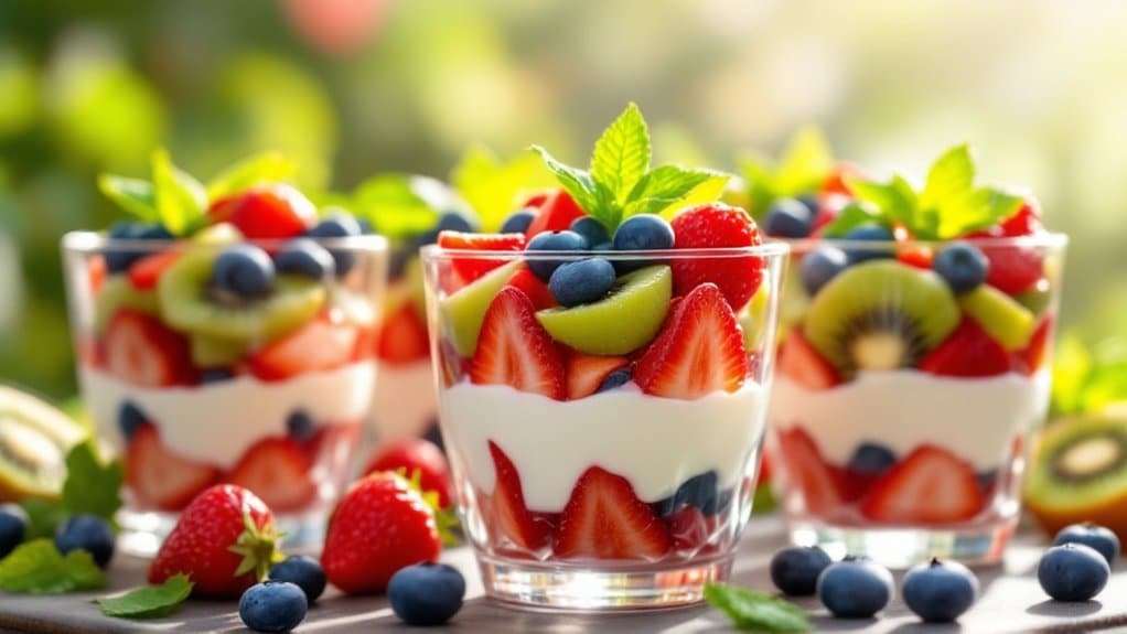 spring fruit parfait recipes