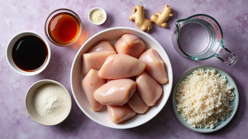 sweet and savory chicken bowl