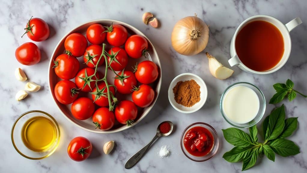 tomato basil soup recipe