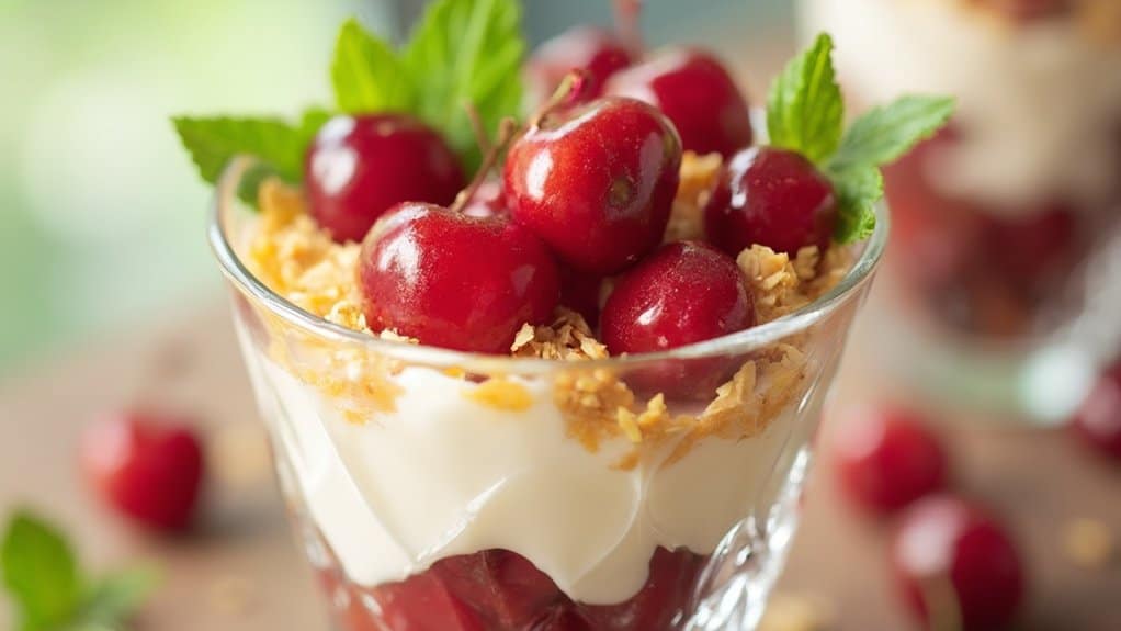 tropical cherry coconut delight