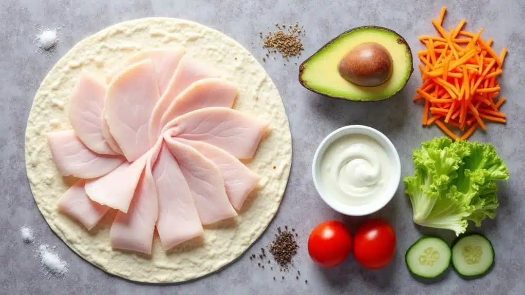 No-Cook Wraps | 4 Easy Meal-Prep Lunches 5 turkey and avocado wrap