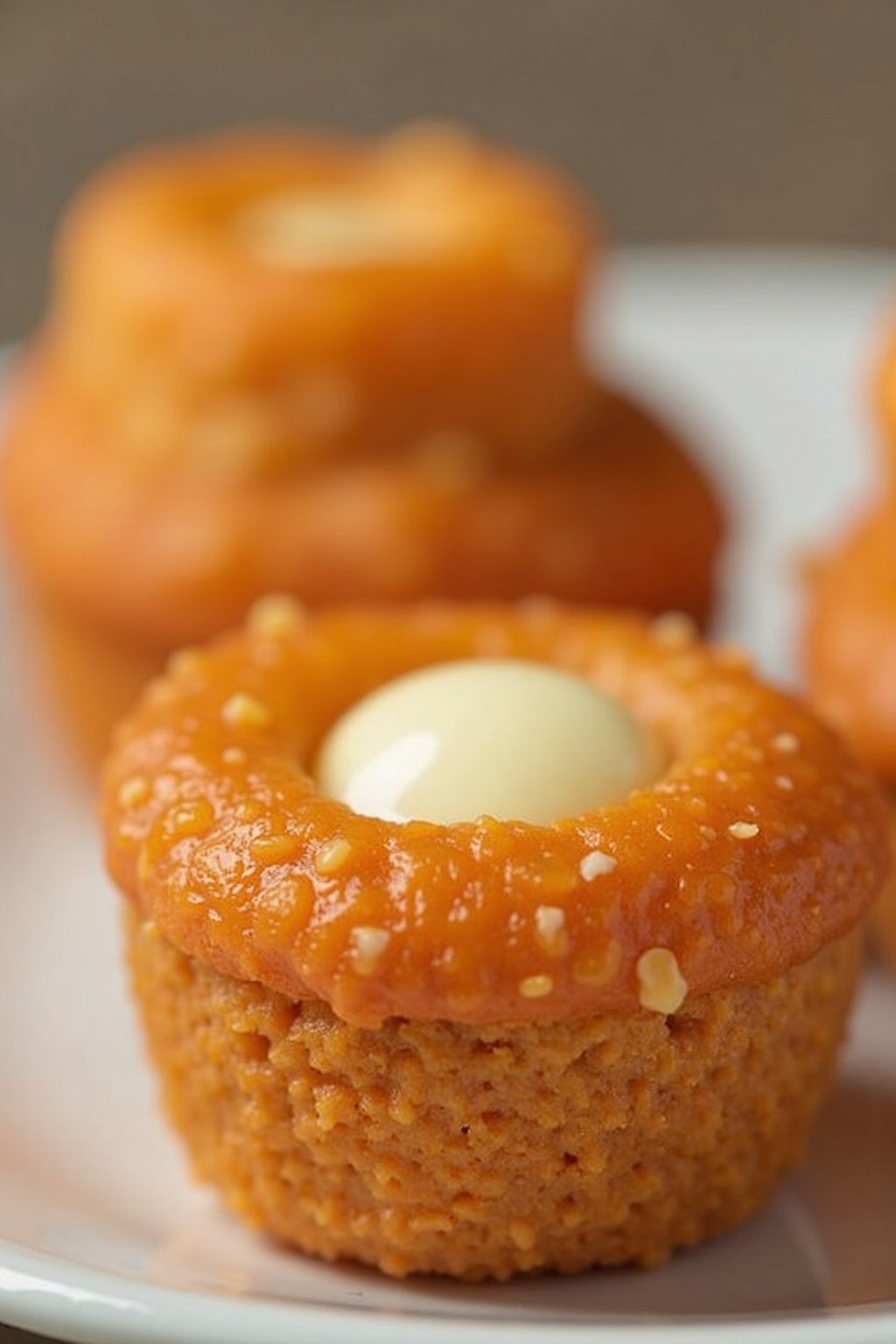 Mini Carrot Cake Bites with Cheesecake Centers | Diabetic-Friendly & Delicious