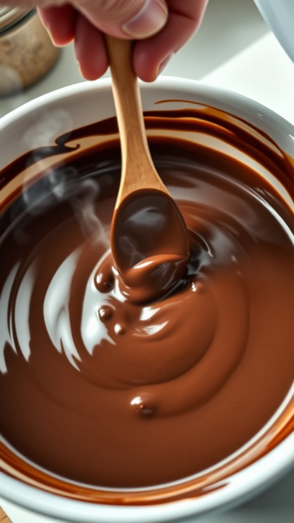 vanilla elevates chocolate mixture
