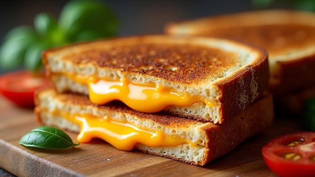 vegetarian grilled cheese recipes