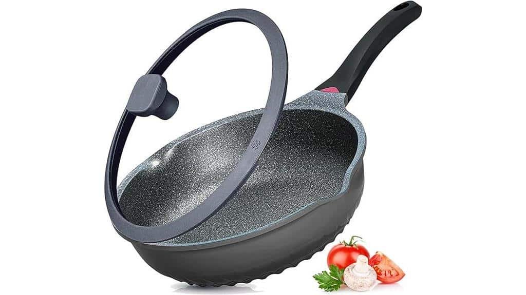 vinchef nonstick skillet lid