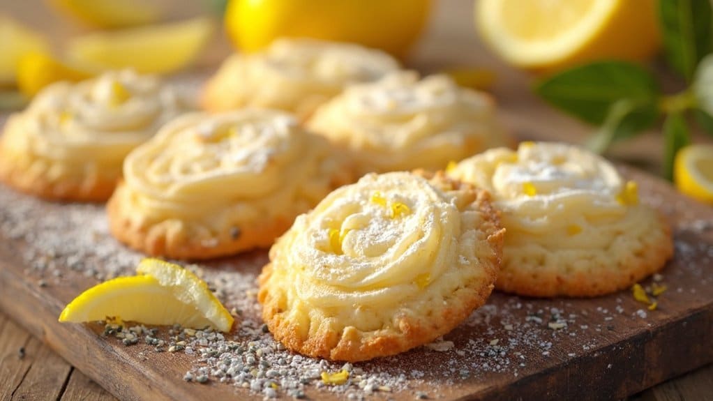 warm chewy sunshine cookies