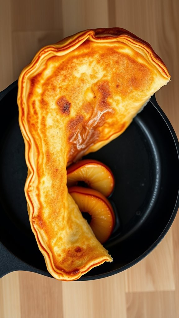 Dutch Pancake With Spiced Apples 3 whisk five simple ingredients