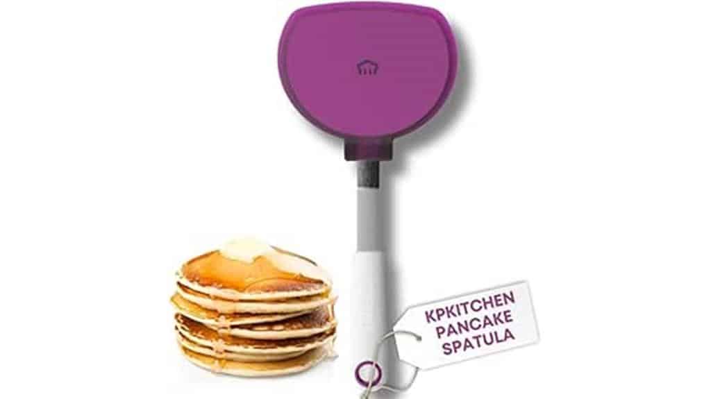 wide silicone pancake spatula